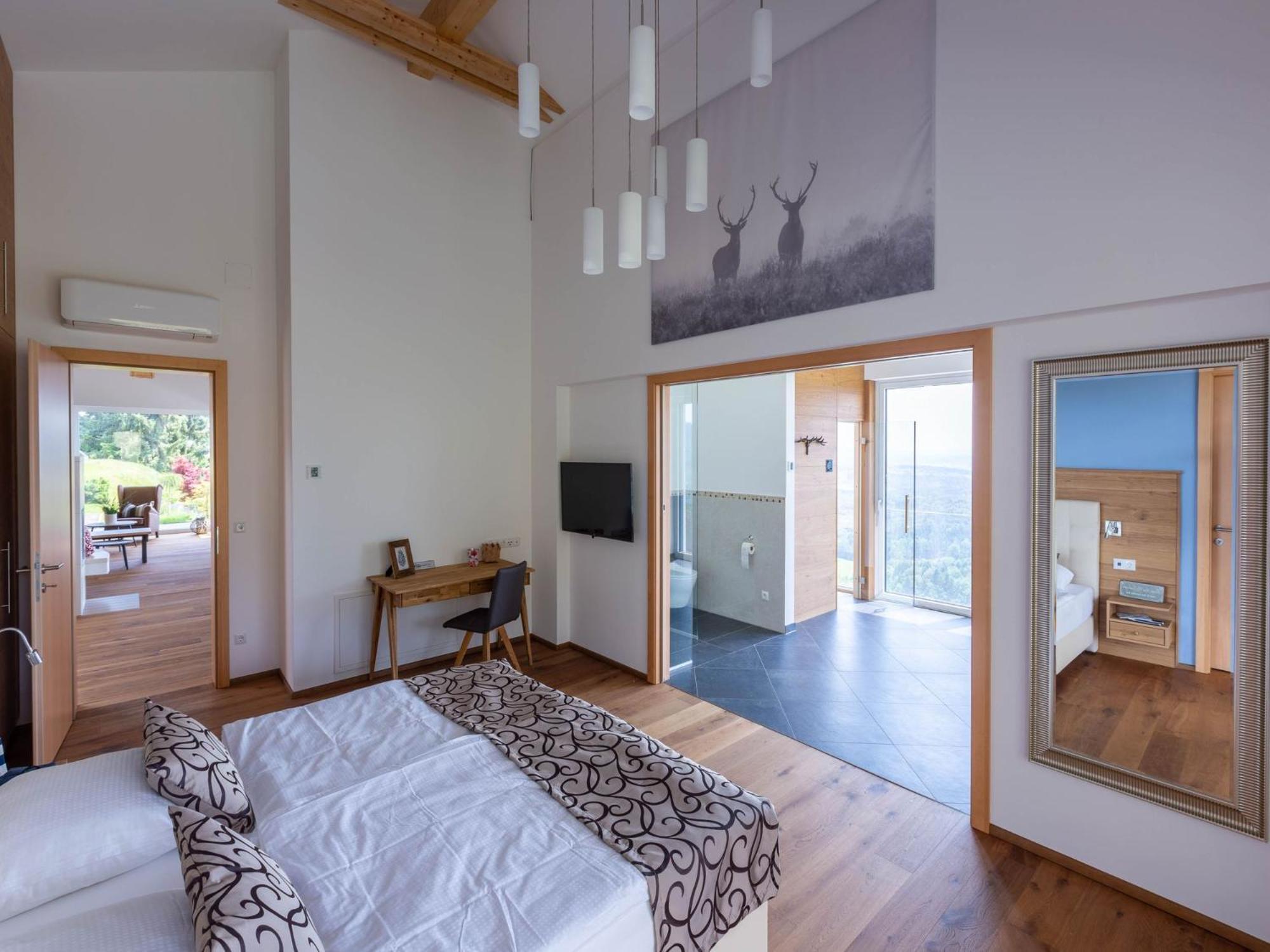 Greim15 --- Ganzes Ferienhaus Mit Fernsicht, Pool, Wellness Deutschlandsberg Extérieur photo