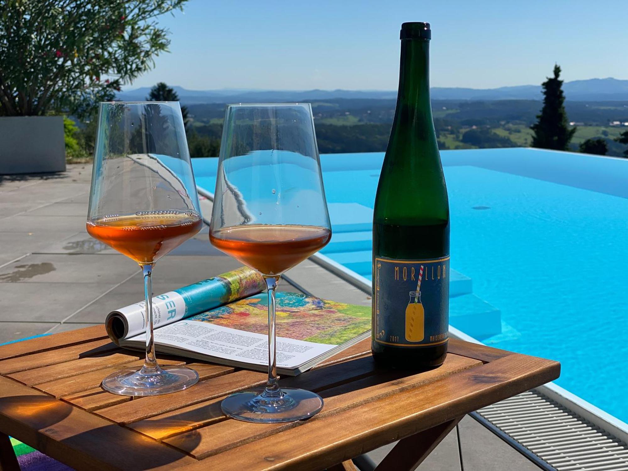 Greim15 --- Ganzes Ferienhaus Mit Fernsicht, Pool, Wellness Deutschlandsberg Extérieur photo