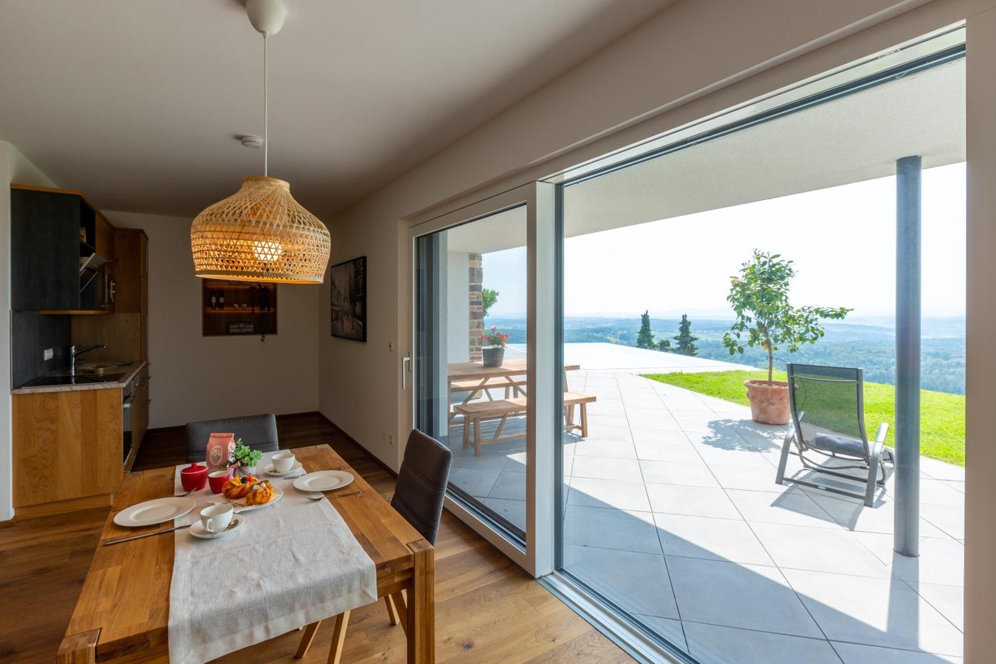 Greim15 --- Ganzes Ferienhaus Mit Fernsicht, Pool, Wellness Deutschlandsberg Extérieur photo