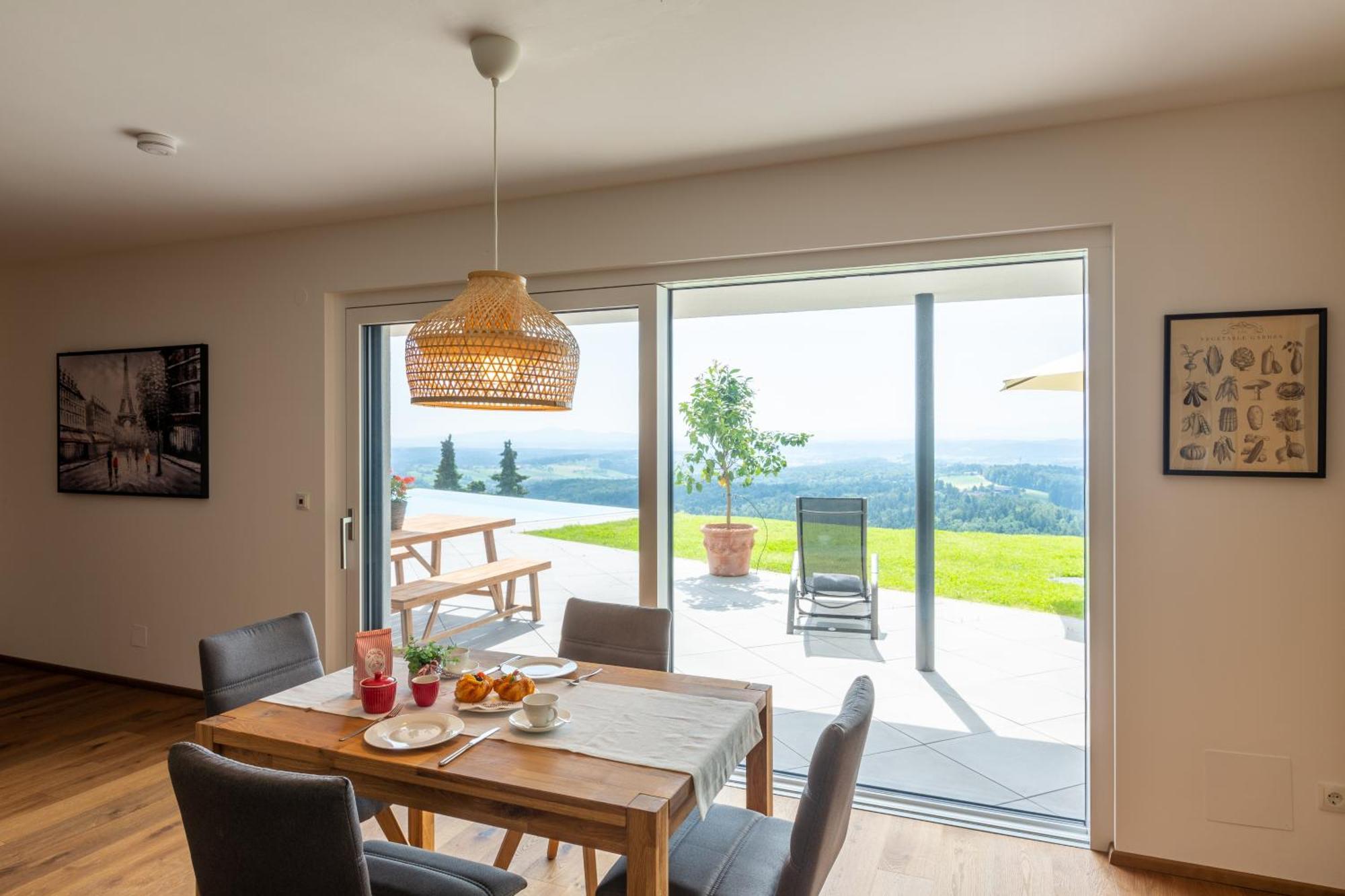 Greim15 --- Ganzes Ferienhaus Mit Fernsicht, Pool, Wellness Deutschlandsberg Extérieur photo